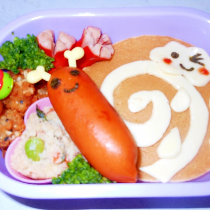 梅雨！カタツムリ弁当！キャラ弁